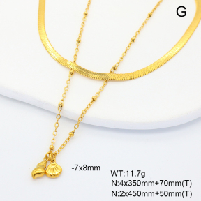6N2005018bhjl-908  Stainless Steel Necklace