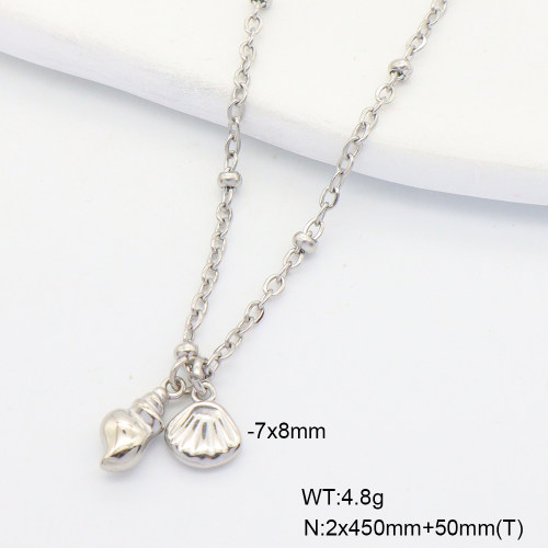 6N2005019bbov-908  Stainless Steel Necklace  nostock
