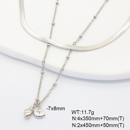 6N2005020bhia-908  Stainless Steel Necklace  nostock
