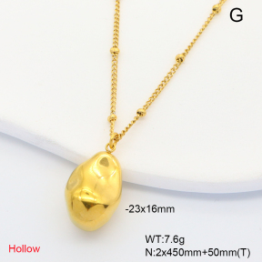 6N2005021bhva-908  Stainless Steel Necklace