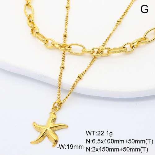 6N2005024vhkb-908  Stainless Steel Necklace  nostock