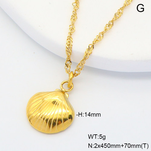 6N2005025vbnl-908  Stainless Steel Necklace  nostock