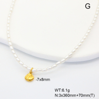6N3001812bika-908  18K PVD  Stainless Steel Necklace  nostock