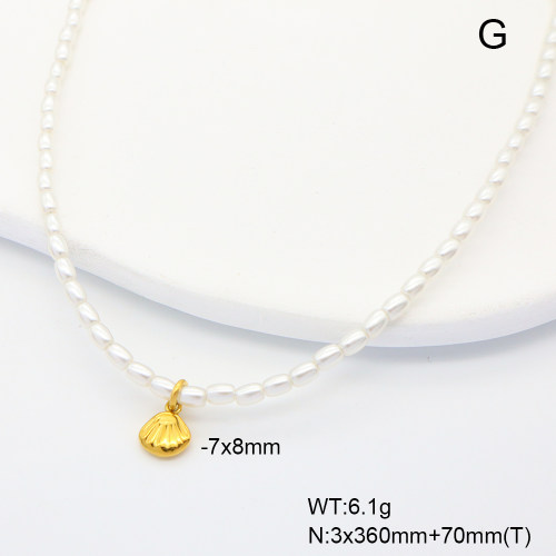 6N3001812bika-908  18K PVD  Stainless Steel Necklace  nostock