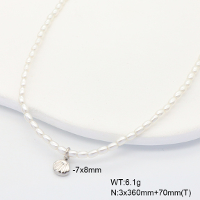 6N3001813aija-908  Stainless Steel Necklace