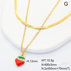 6N3001815ahjb-908  Stainless Steel Necklace