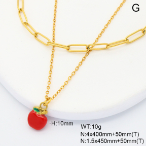 6N3001817bhia-908  Stainless Steel Necklace
