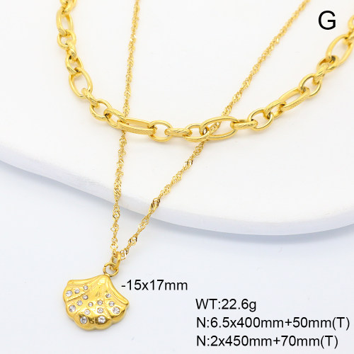 6N4004378vhll-908  Stainless Steel Necklace  nostock