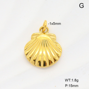 6P2001783aaho-908  18K PVD  Stainless Steel Pendant