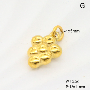 6P2001792aahn-908  18K PVD  Stainless Steel Pendant