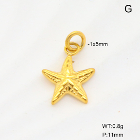 6P2001795aaho-908  18K PVD  Stainless Steel Pendant