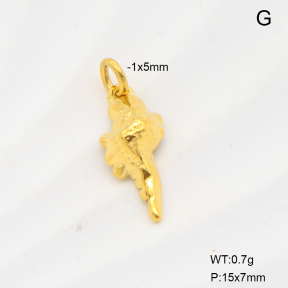 6P2001796vahk-908  18K PVD  Stainless Steel Pendant