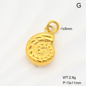6P2001799vaia-908  18K PVD  Stainless Steel Pendant