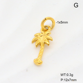 6P2001801vahk-908  18K PVD  Stainless Steel Pendant