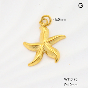 6P2001805aaih-908  18K PVD  Stainless Steel Pendant