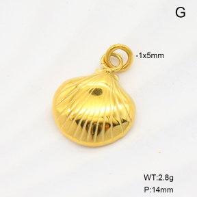 6P2001806vaia-908  18K PVD  Stainless Steel Pendant