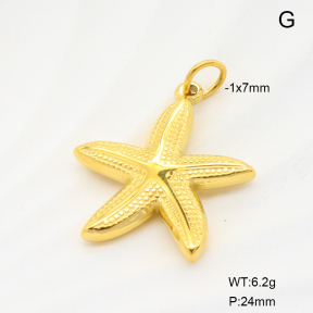 6P2001809aaim-908  18K PVD  Stainless Steel Pendant