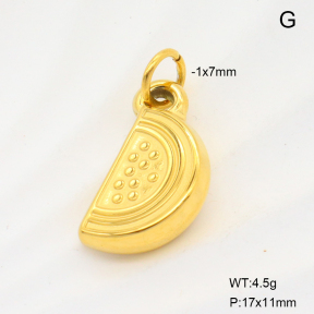 6P2001811aaho-908  18K PVD  Stainless Steel Pendant