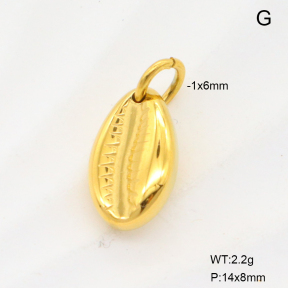 6P2001812aahm-908  18K PVD  Stainless Steel Pendant