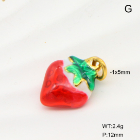 6P3000345aajh-G029  18K PVD  Stainless Steel Pendant