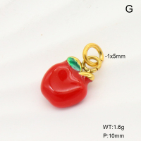 6P3000346aaip-G029  18K PVD  Stainless Steel Pendant  nostock