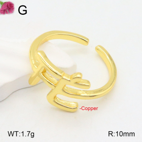 F2R200718ablb-J135  Fashion Copper Ring
