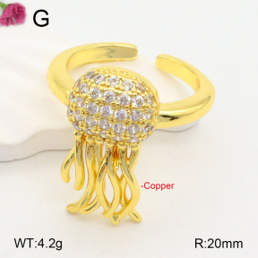 F2R401050vbll-J135  Fashion Copper Ring