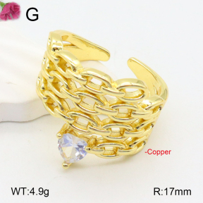 F2R401074vbll-J135  Fashion Copper Ring