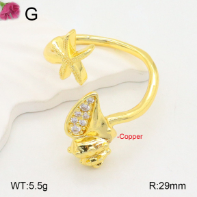 F2R401098vbll-J135  Fashion Copper Ring