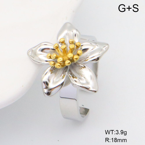 GER001279bhva-066  Handmade Polished  Stainless Steel Ring