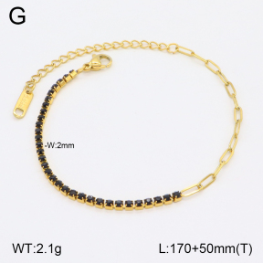 2B4004568ablb-434  Stainless Steel Bracelet