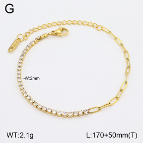 2B4004570ablb-434  Stainless Steel Bracelet