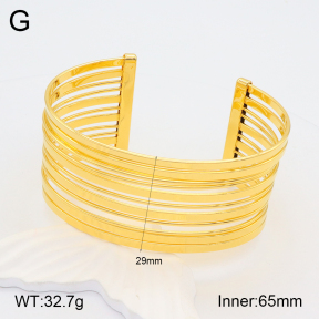 2BA201914vhnl-434  Stainless Steel Bangle