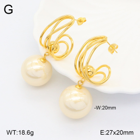 2E3003260bhia-434  Stainless Steel Earrings