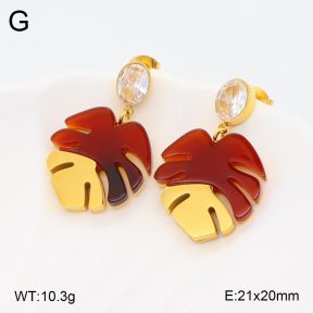 2E3003283bhbl-434  Stainless Steel Earrings