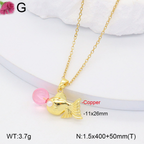F2N300298vbll-J158  Fashion Copper Necklace