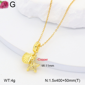 F2N401184vbll-J158  Fashion Copper Necklace