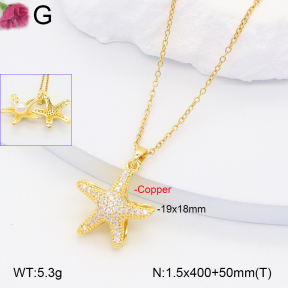 F2N401185vbmb-J158  Fashion Copper Necklace