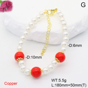 F6B301175baka-L002  Fashion Copper Bracelet