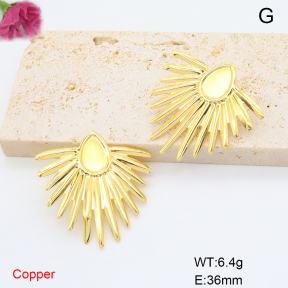F6E206899vbmb-J163  Fashion Copper Earrings