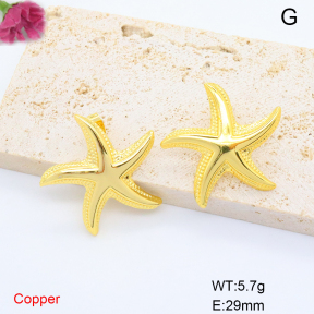 F6E206911ablb-J163  Fashion Copper Earrings