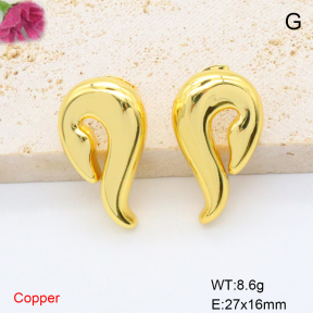 F6E206932vbll-J163  Fashion Copper Earrings
