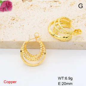 F6E206933bbml-J163  Fashion Copper Earrings