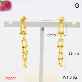 F6E206935vbnl-J163  Fashion Copper Earrings