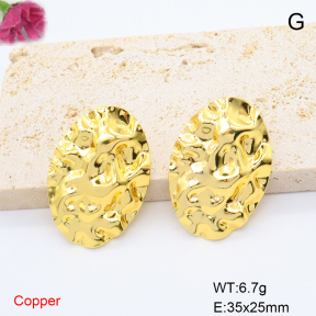 F6E206938ablb-J163  Fashion Copper Earrings