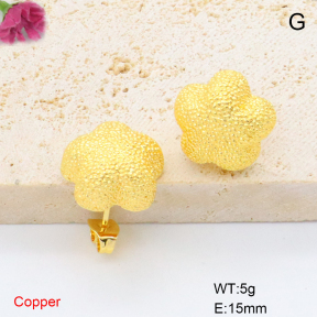 F6E206943ablb-J163  Fashion Copper Earrings