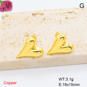 F6E206945ablb-J163  Fashion Copper Earrings