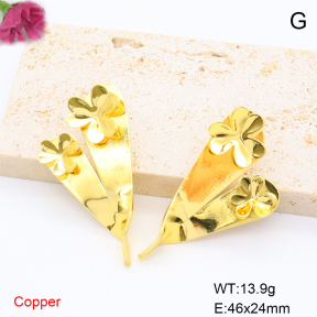 F6E206955bbml-J163  Fashion Copper Earrings