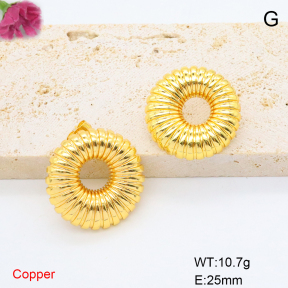 F6E206956bbml-J163  Fashion Copper Earrings