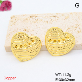 F6E206960vbmb-J163  Fashion Copper Earrings